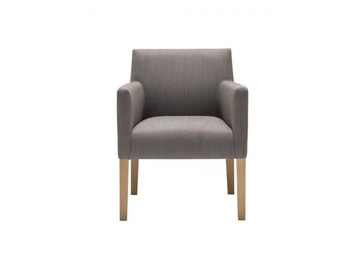 ANNA EASY CHAIR BU1405 - Upholstered chair with armrests by Andreu World - view 2